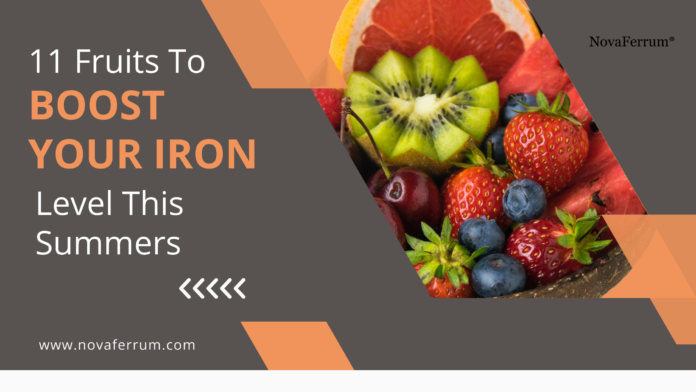 Fruits to Boost your iron level