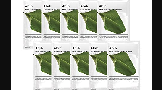 Abib Mild Acid pH Korean Sheet Mask